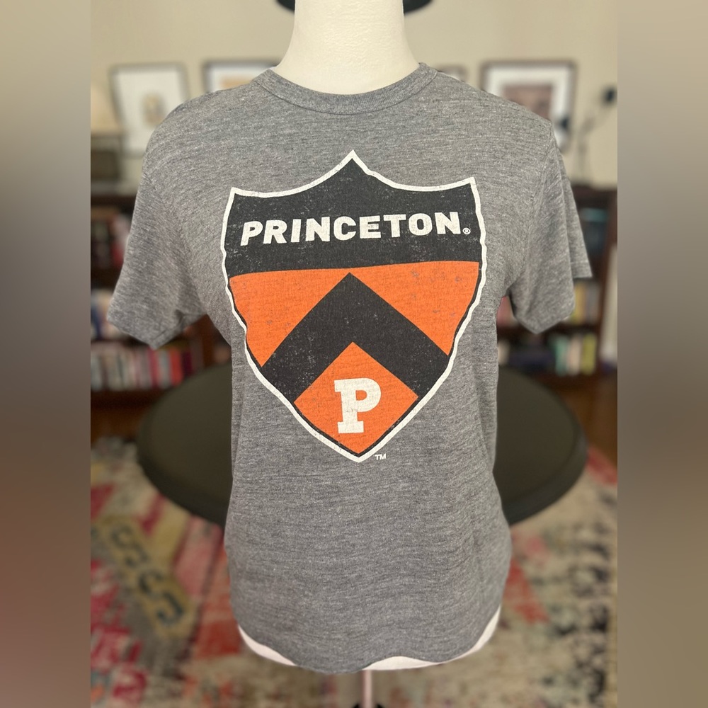 League Brand Princeton tshirt, size SM, hemmed for women